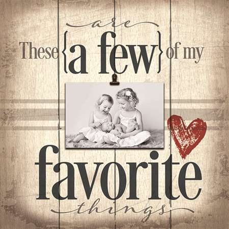 Pa1055 14 X 14 In. These Are A Few Of My Favorite Things Wood Pallet Design Wall Art Sign