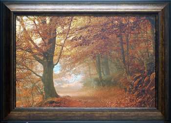 N0995 32 X 44 In. Autumn Dream Framed Landscape Art Print