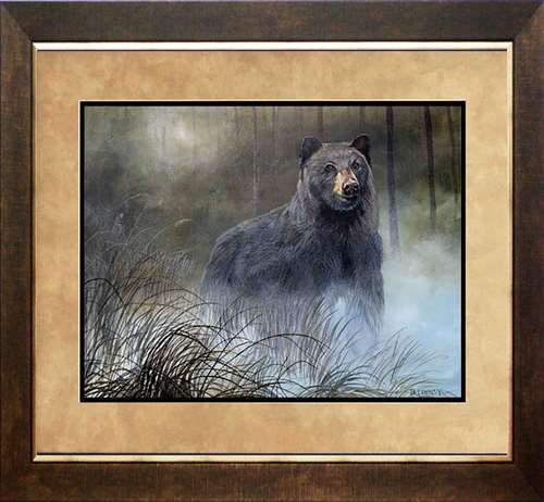N2161 31 X 25 In. Misty Wild Iii Framed Art Print
