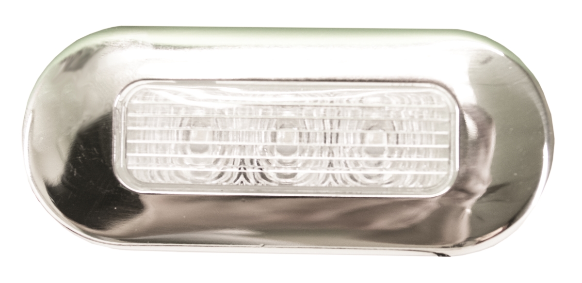 UPC 601373014023 product image for Innovative Lighting 014-0200-7 LED Oblong Courtesy Light with Stainless Steel Tr | upcitemdb.com