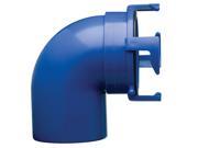 1217.1107 90 In. Hose Adapter, Blue