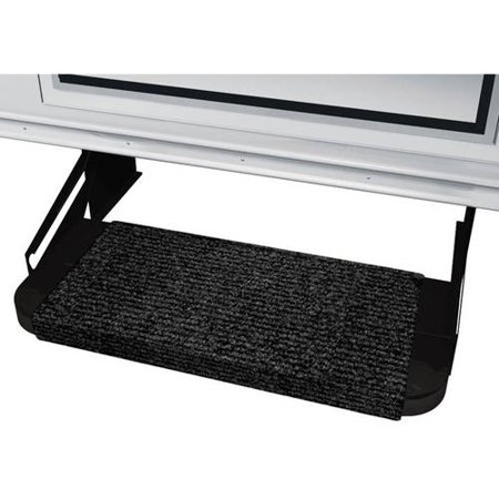 0142.1194 18 In. Outrigger Rv Step Rug, Black Onyx