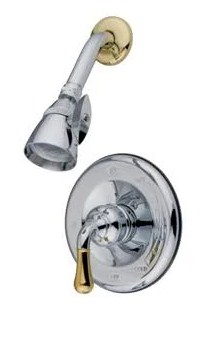1209.2003 4 In. Faucet White Shower Single Handle