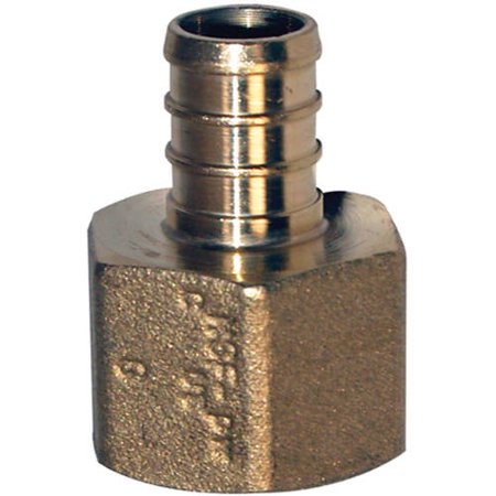1247.3078 0.5 X 0.5 In. Fpt Barb Brass Female Non Swivel Adapter
