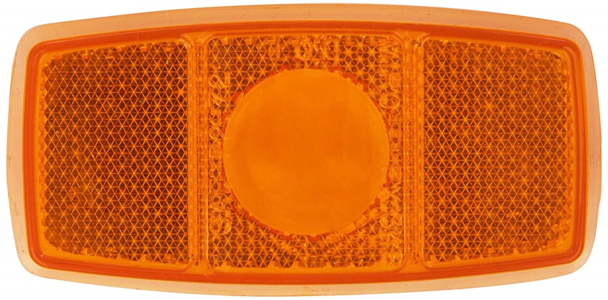 0407.1002 No.349 Clearance Light, Amber - 4 X 2 X 1 In.