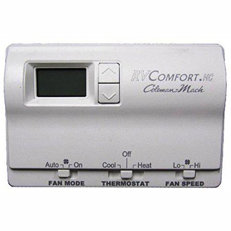 0719.1187 12v Dc Thermostat Single Stage Heat & Cool Wall-mount - White