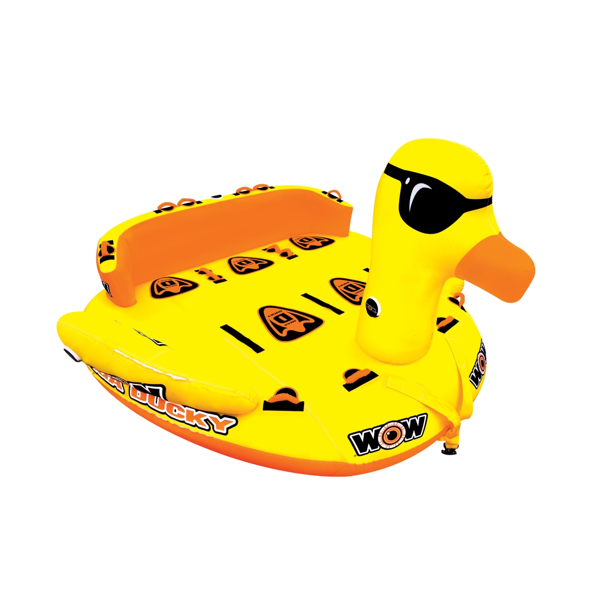 3004.5596 19-1060 Mega Ducky 5-Rider Towable Water Toy
