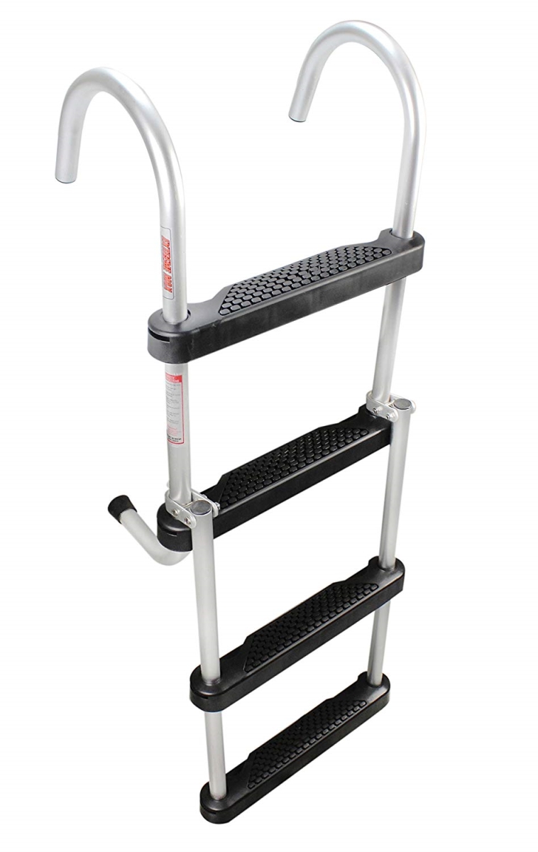 Extreme Max 3005.4086 4-step Folding Pontoon Ladder