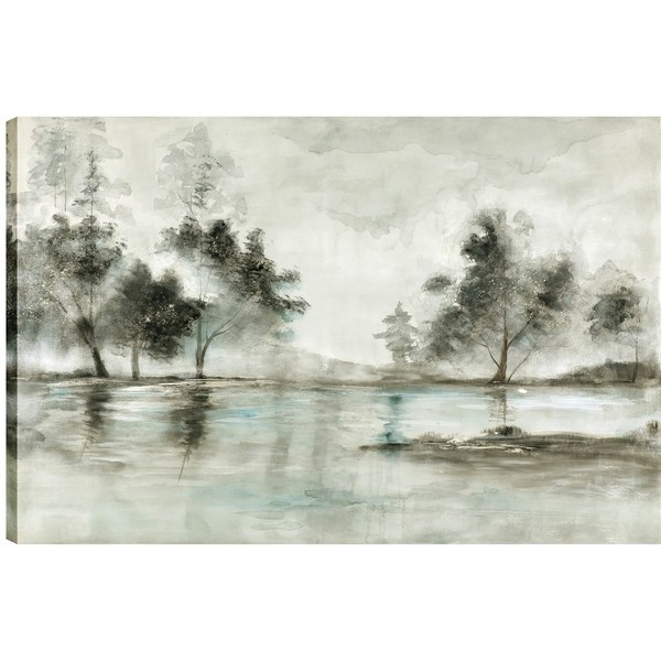 Unbimp7515 40 X 60 In. Rainy Weather Gel Coated Print On Wrapped Canvas Wall Art