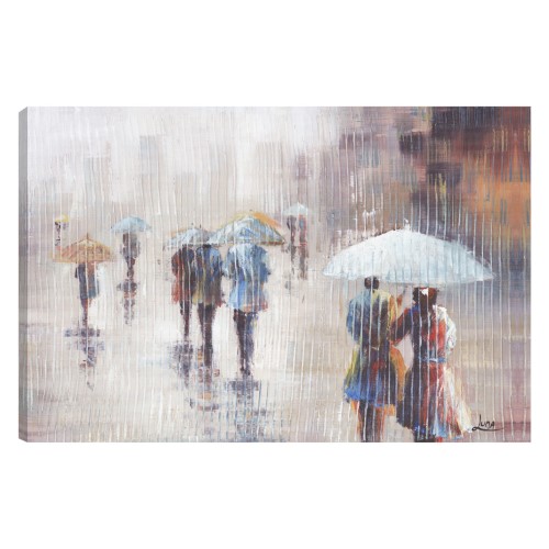Unbimp4949onl 24 X 36 In. Umbrella Day Ii Landscape Canvas Print Wall Art