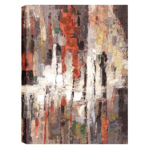 Unbrna20onl 30 X 40 In. Layers Again Abstract Canvas Print Wall Art