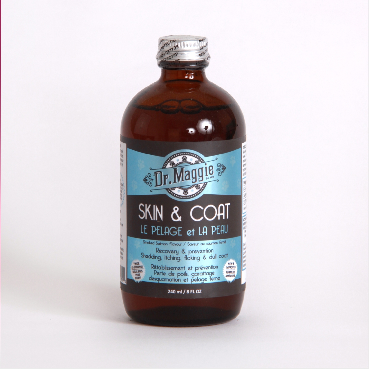 Dr. Maggie 8170 240 Ml Skin And Coat Omega 3 Supplement With Fish Oil