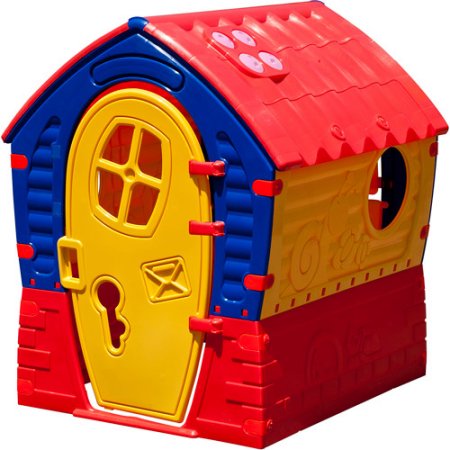 S680-001 Dream House - Red, Blue & Yellow