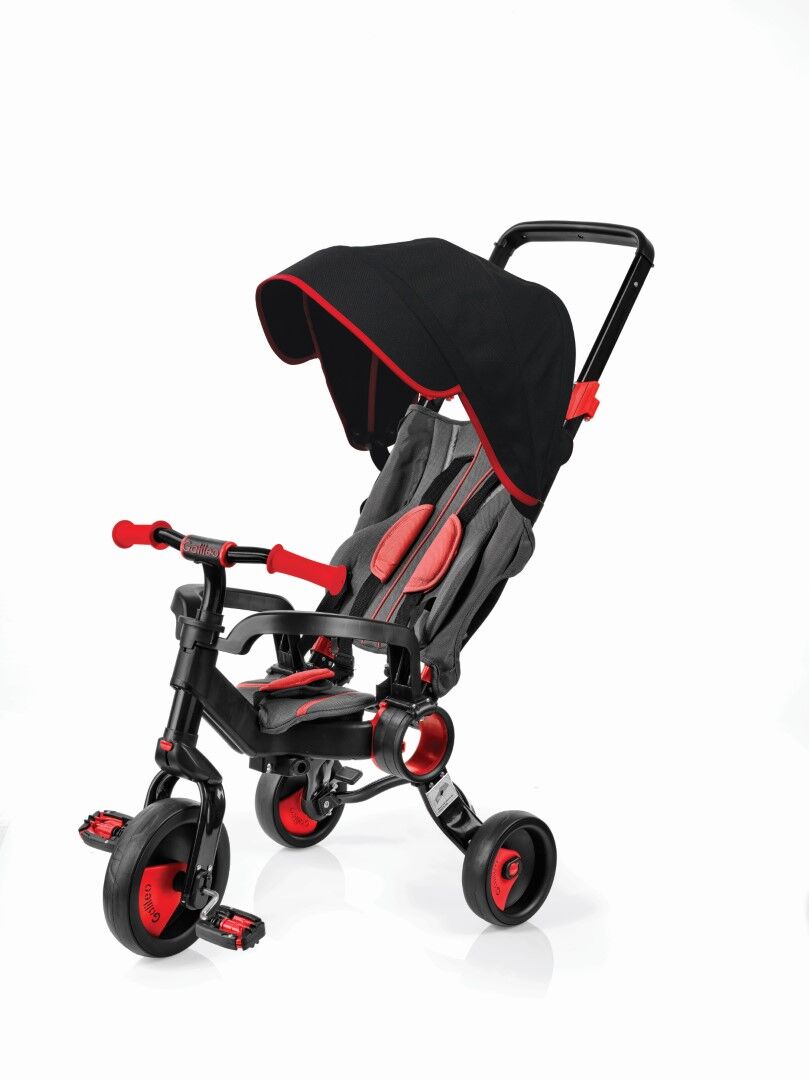 Gbp-1004-r 2-in-1 Kids Premium Strollcycle, Red