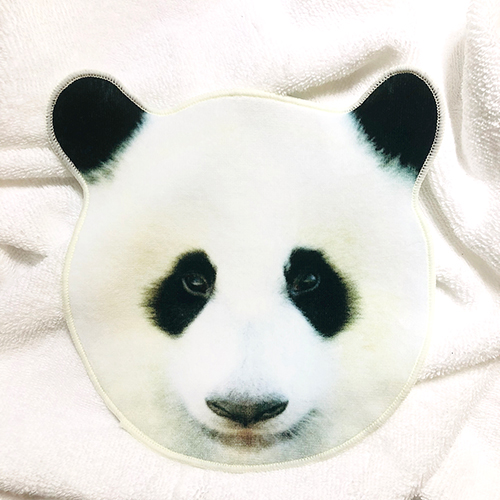 Hem-1423106 7.6 X 7.8 In. Motif Imabari Funny Animal Face Hand Towel - Panda