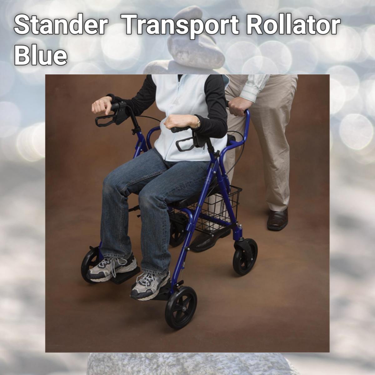 Picture of Stander NC89088-1 Transport Rollator Blue