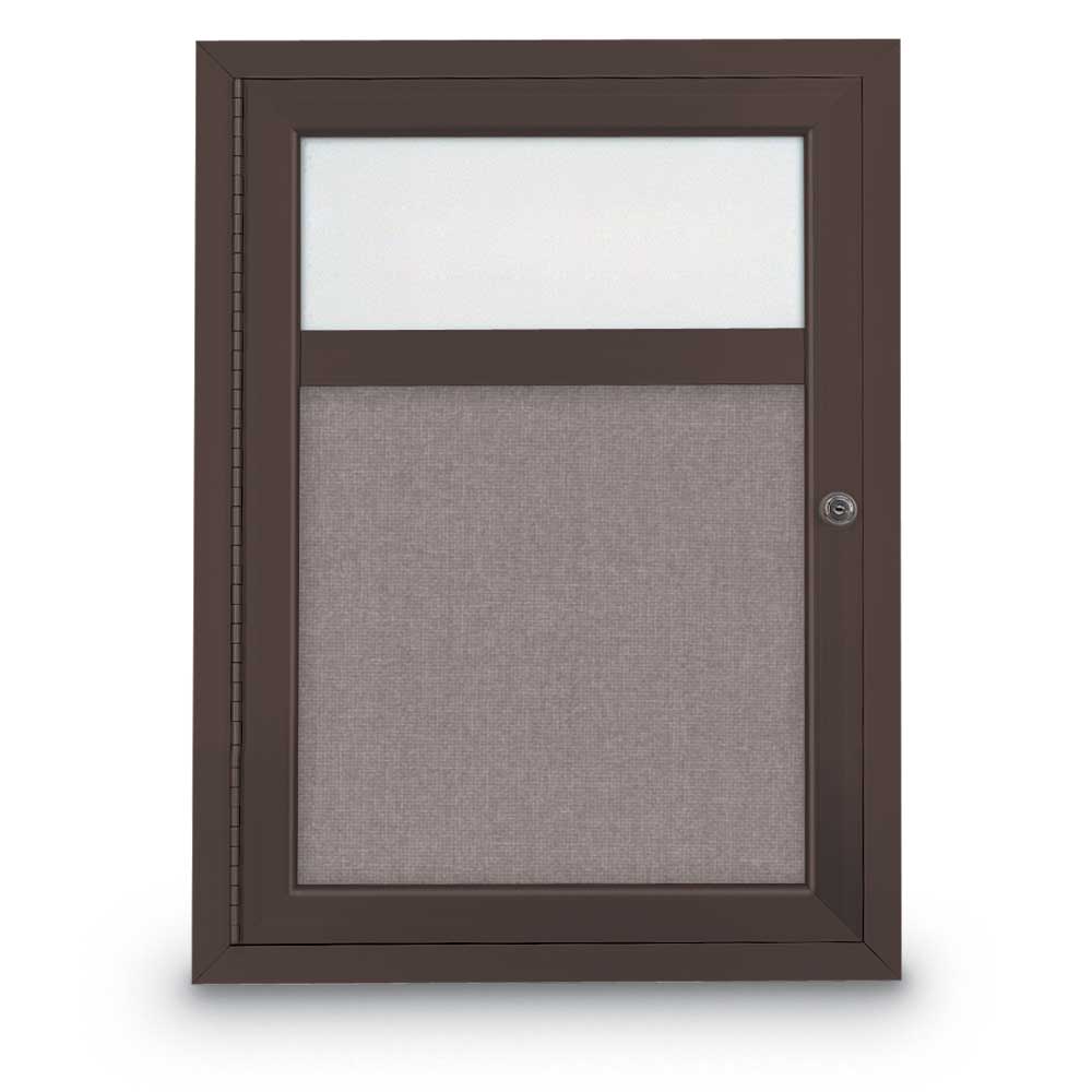 UPC 640024000053 product image for 18 x 24 in. Single Door Traditional Indoor Enclosed Corkboard with Header, S | upcitemdb.com