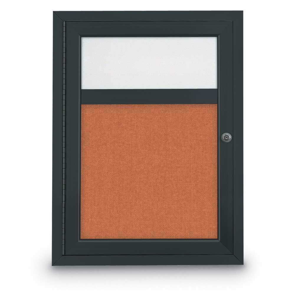 UPC 640024000077 product image for 18 x 24 in. Single Door Traditional Indoor Enclosed Corkboard with Header, A | upcitemdb.com