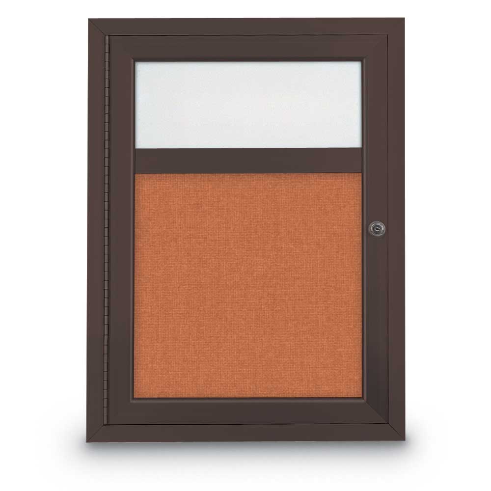 UPC 640024000084 product image for 18 x 24 in. Single Door Traditional Indoor Enclosed Corkboard with Header, A | upcitemdb.com