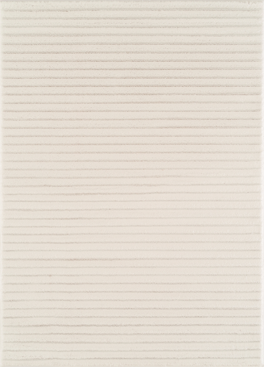 5 Ft. 3 In. X 7 Ft. 2 In. Mystique Baird Area Rug, White