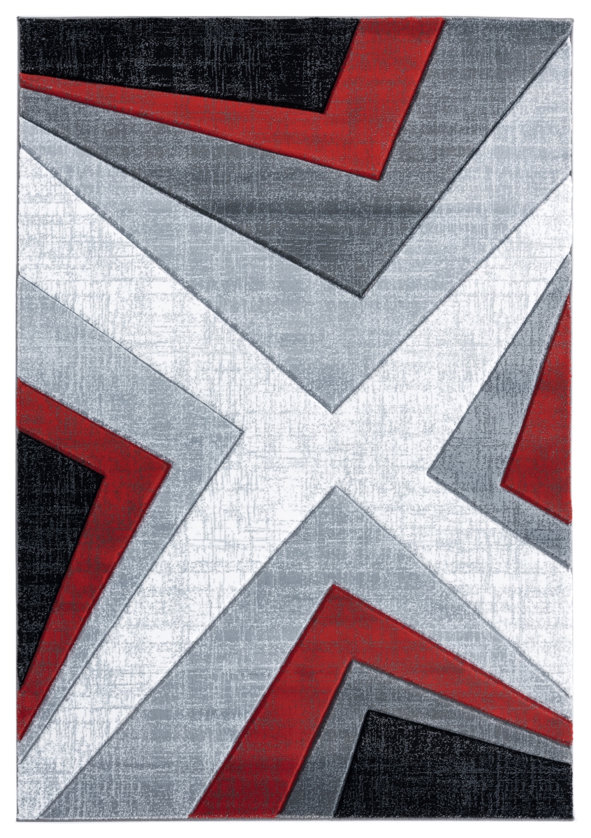 2050 10030 912 7 Ft. 10 In. X 10 Ft. 6 In. Bristol Zine Red Rectangle Area Rug