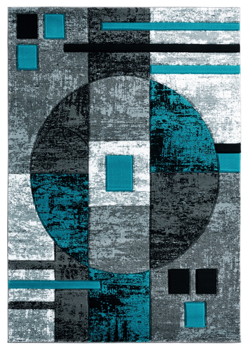2050 10169 24 1 Ft. 10 In. X 2 Ft. 8 In. Bristol Epsilon Turquoise Rectangle Accent Rug