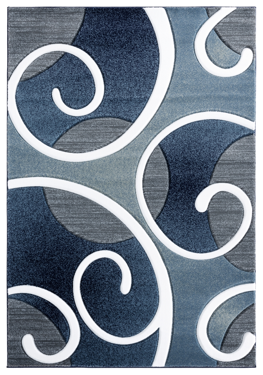 2050 10364 24 1 Ft. 10 In. X 2 Ft. 8 In. Bristol Riley Navy Rectangle Accent Rug