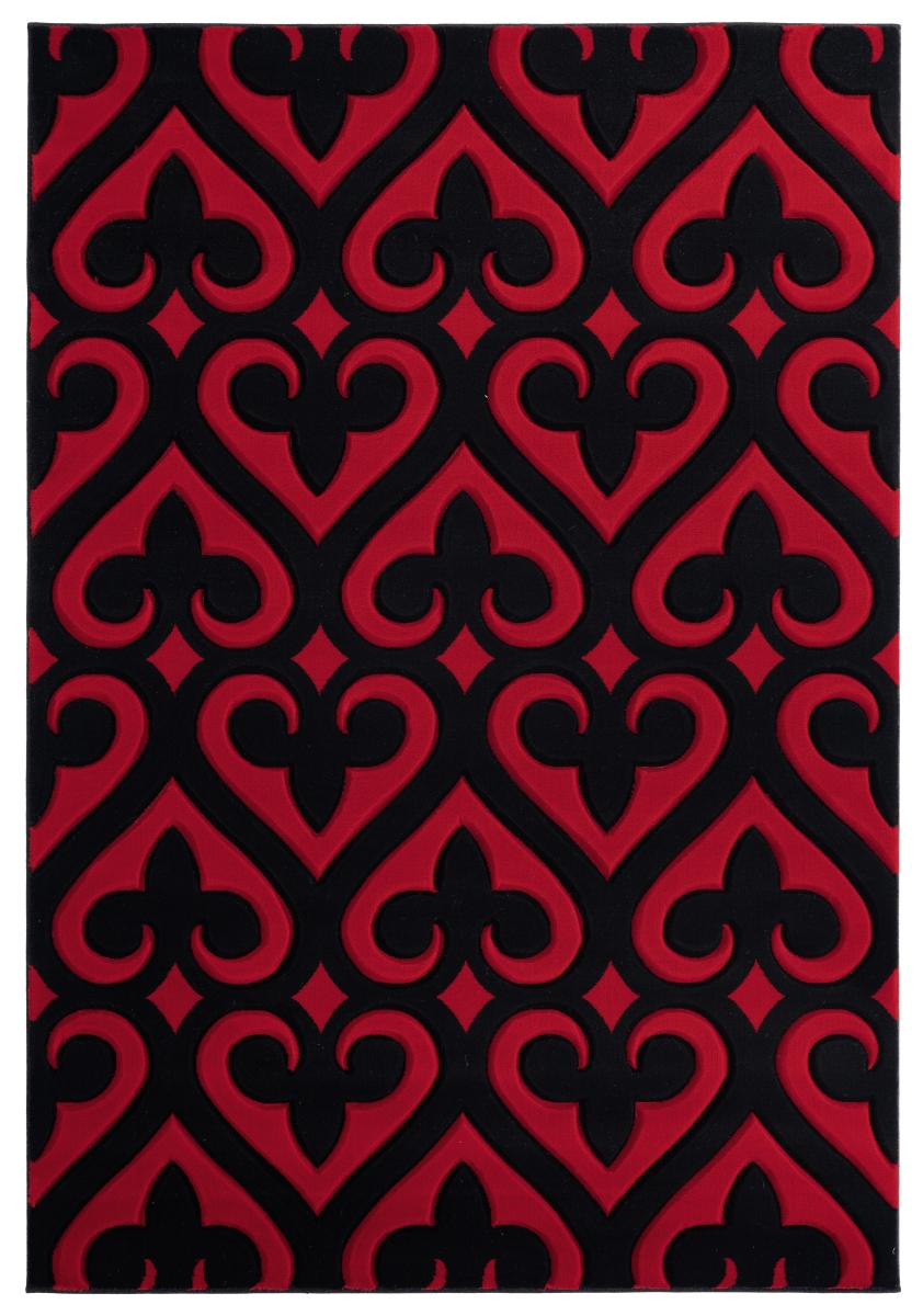 2050 11430 24 1 Ft. 10 In. X 2 Ft. 8 In. Bristol Heartland Red Rectangle Accent Rug