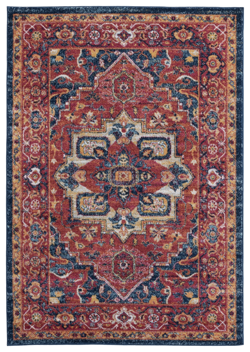 1815 30333 58 5 Ft. 3 In. X 7 Ft. 2 In. Bali Arubia Brick Rectangle Area Rug