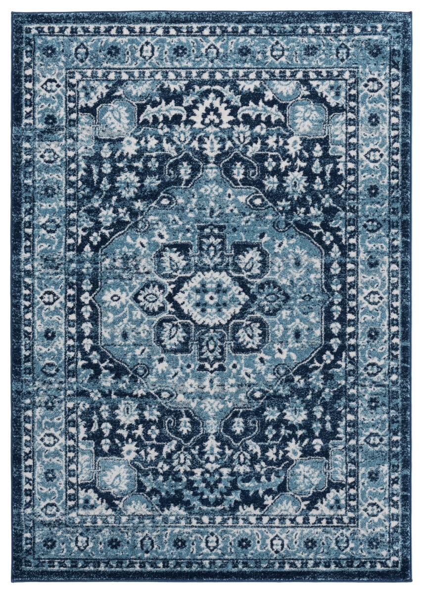 1815 30464 1215 12 Ft. 6 In. X 15 Ft. Bali Caymen Navy Rectangle Oversize Rug