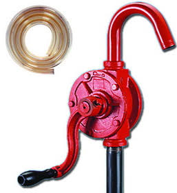 10210 Rotary Cast-iron Pump With 3 Piece Rigid Suction Tube