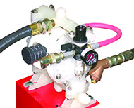 1040k Air-operated Aluminum Double Diaphragm Pump With Suction Kit For Oil