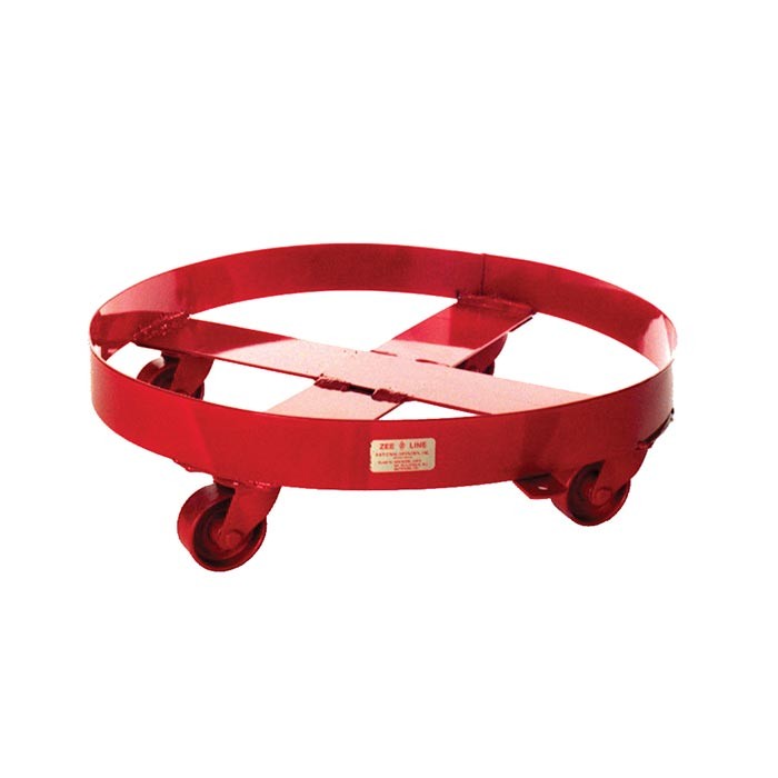 Band-type Dolly With Steel Casters For 55 Gal Drum