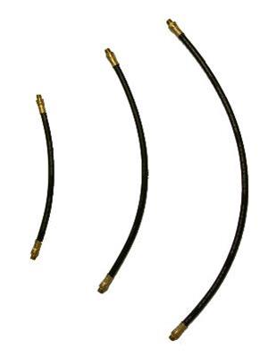 18r-sp 18 In. Whip Hose Rubber-covered Wire Braid