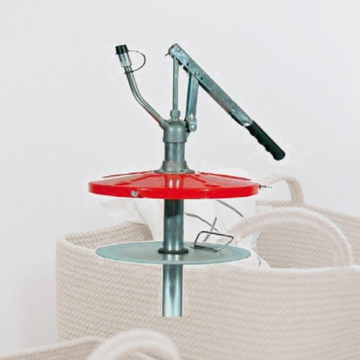Picture of Zeeline 327 120 lbs Filler Pump with Follower Plate for Open Drum