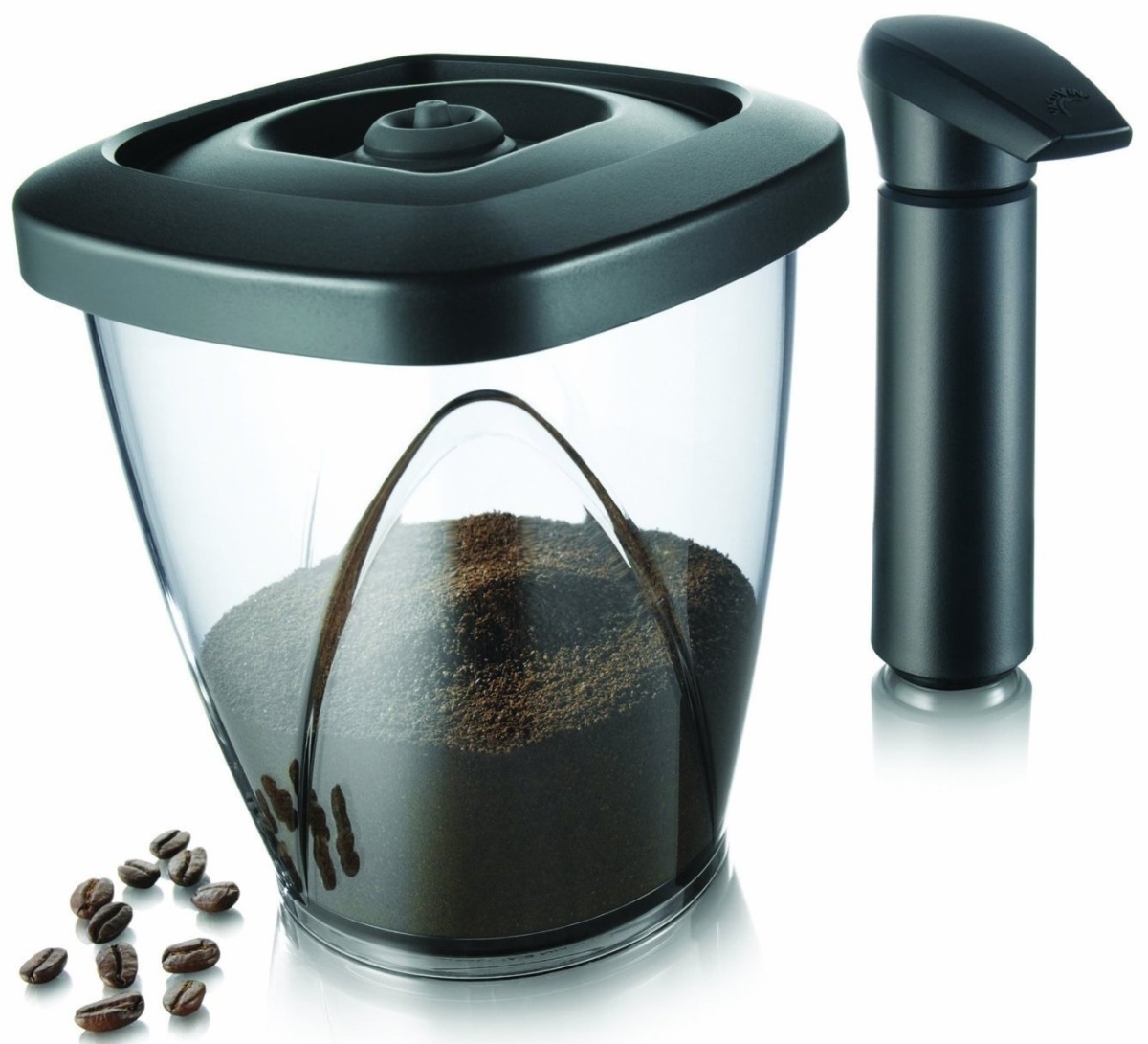 2883460 44 Oz Vacuum Coffee Saver Includes Black Vacuum Pump - Gift Box