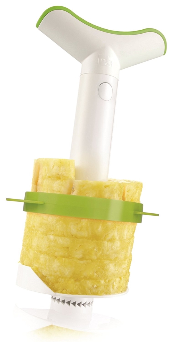 48722606 Pineapple Slicer With Green Wedger & Handle - Gift Box