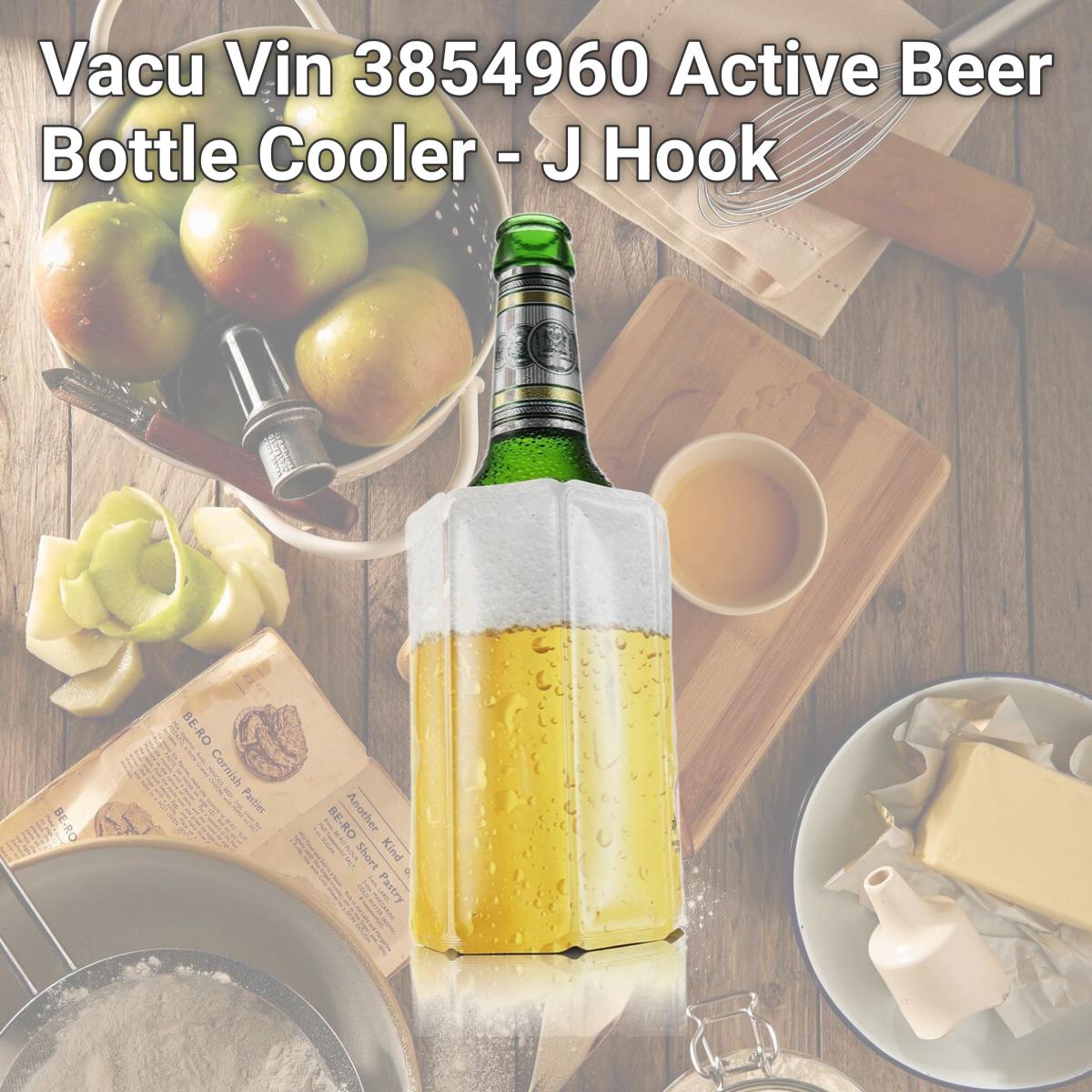 Picture of Vacu Vin 3854960 Active Beer Bottle Cooler - J Hook