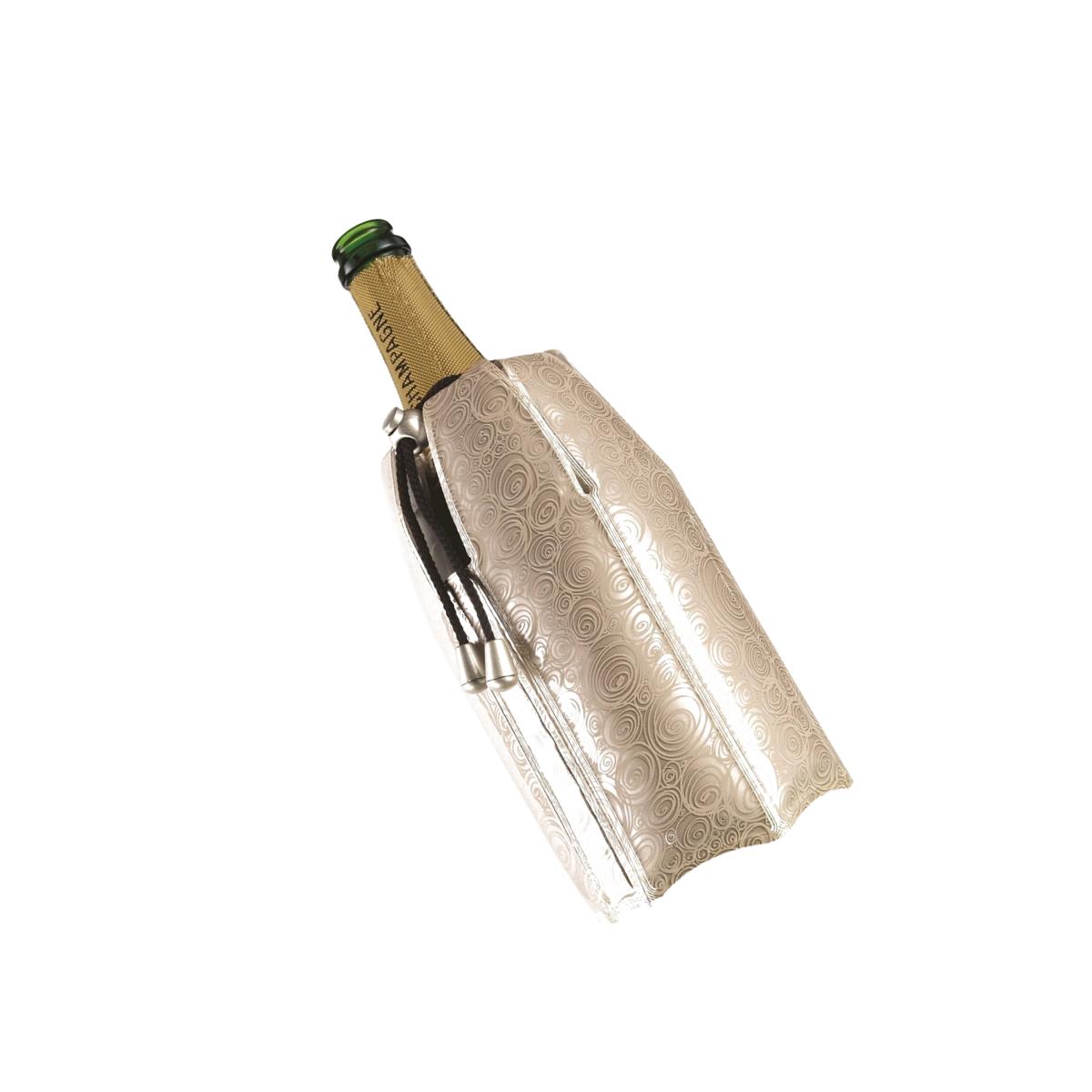 Picture of Vacu Vin 3887560 Active Wine Cooler & Champagne Set, Platinum - Gift Box