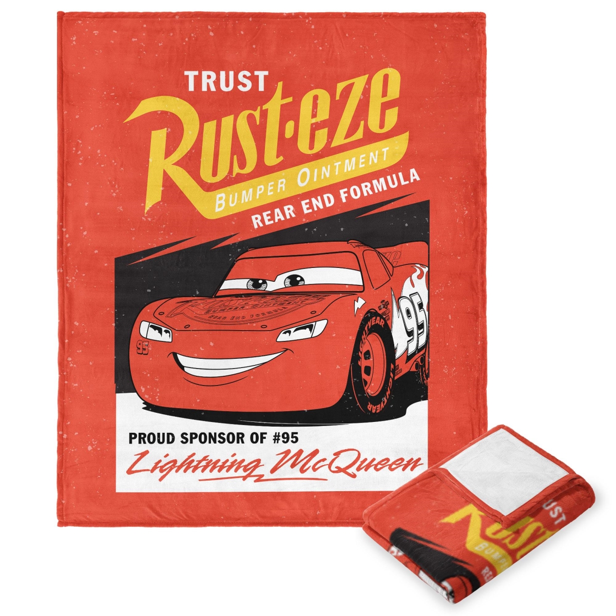 UPC 190604855653 product image for 1CAR-23600-0008-RET 50 x 60 in. Cars Trust Rusteze Silk Touch Throw, Red | upcitemdb.com