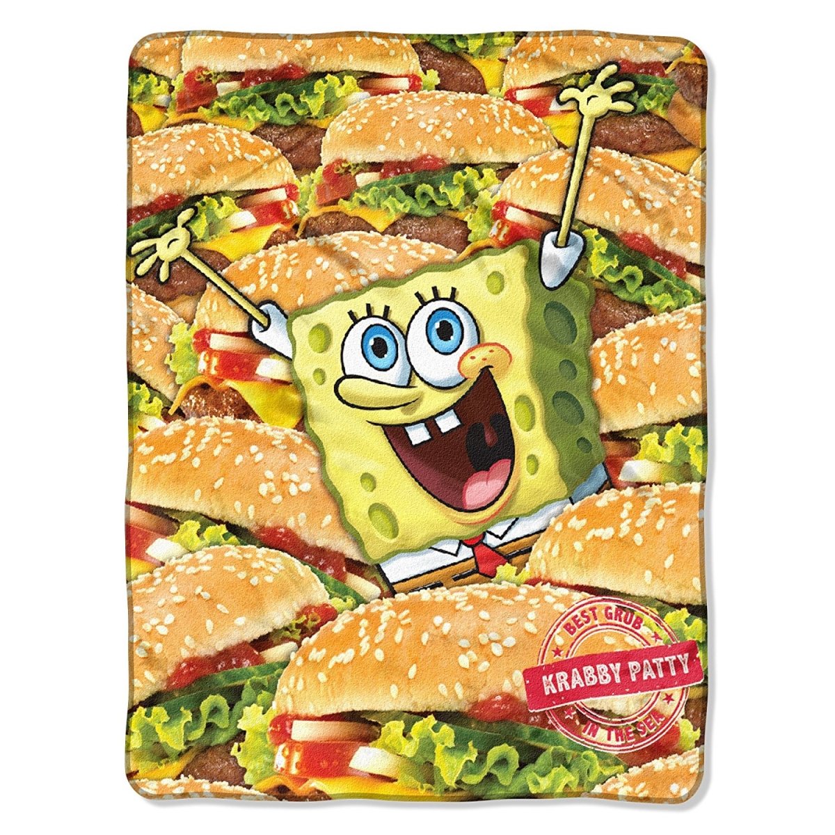 UPC 087918087736 product image for The Northwest Co 1BOB-05900-0023-RET Nickelodeon SpongeBob SquarePants Mass Patt | upcitemdb.com