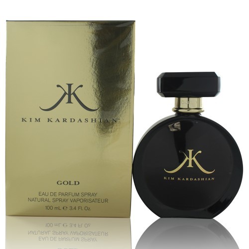 Wkimkardashiangold3. 3.4 Oz Womens Gold Eau De Parfum Spray
