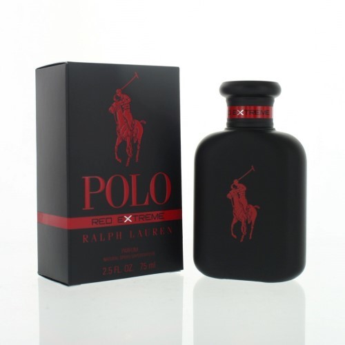 Mpoloredextreme25edp 2.5 Oz Polo Extreme Eau De Parfum Spray For Men, Red