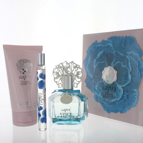 Gswvincecamutocapri3 3.4 Oz Capri Eau De Parfum Spray Gift Set For Women - 3 Piece