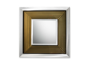 4111247s Epoch Multi - Color Infinity Mirror Square