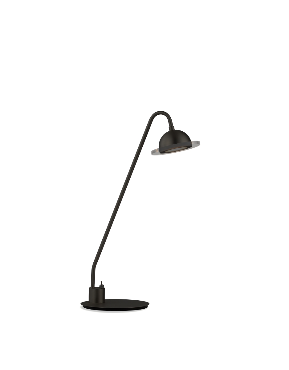 1111513mb Laurel Accent Table Lamp, Matte Black