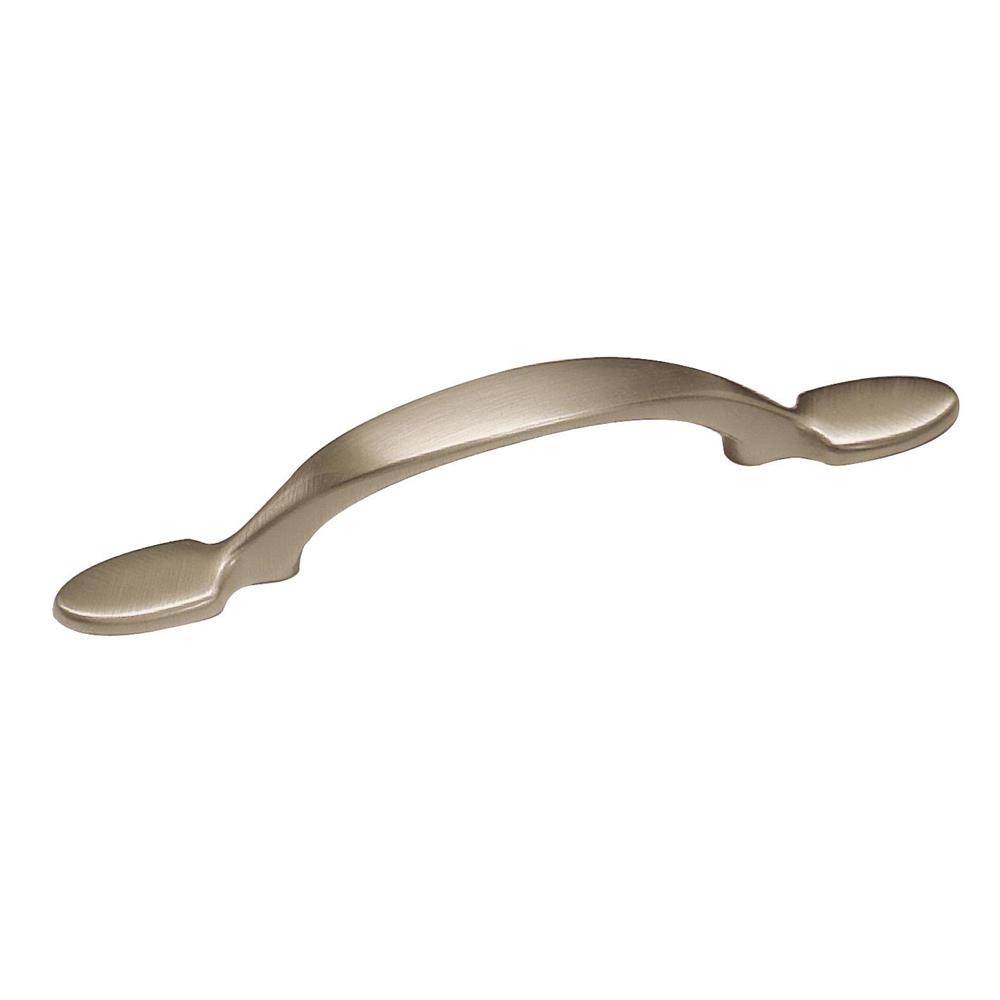 Amerock 10bx1908g10 3 In. Allison Value Center To Center Satin Nickel Cabinet Pull - Pack Of 10