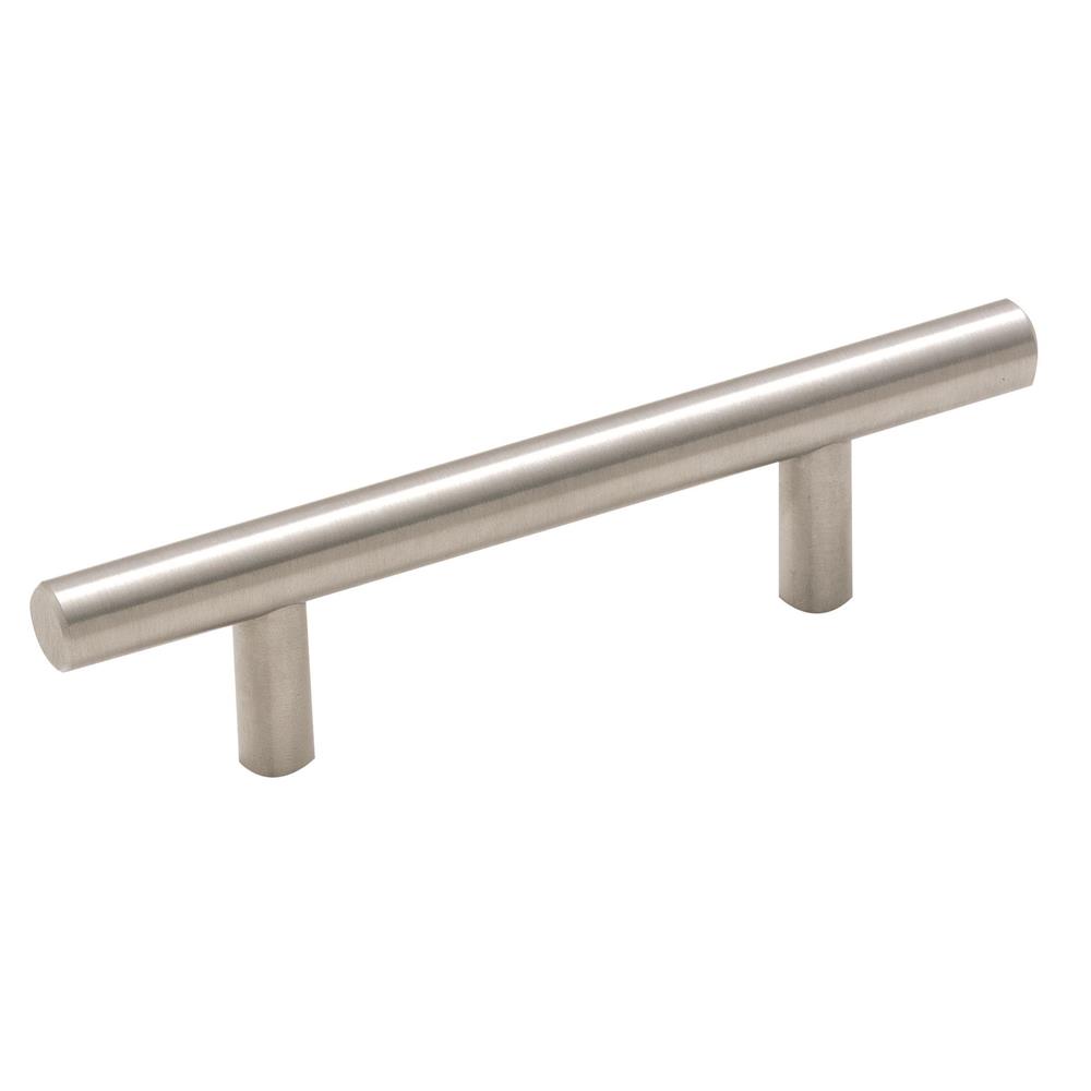 Amerock 10bx19010csg9 3 In. Center To Center Sterling Nickel Cabinet Pull - Pack Of 10