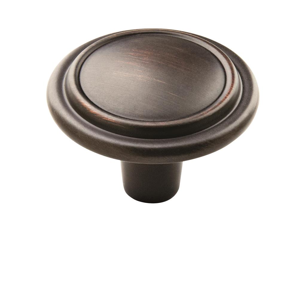 Amerock 10bx29113orb 1.25 In. Dia. Allison Value Oil Rubbed Bronze Cabinet Knob - Pack Of 10