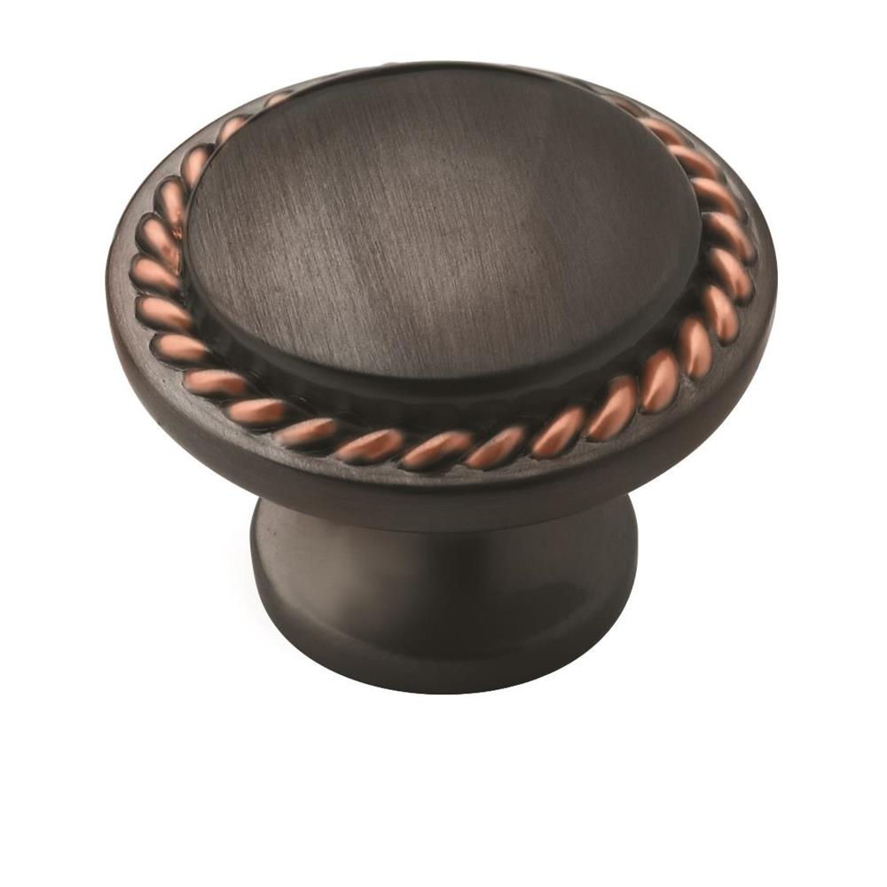 Amerock 10bx53001orb 1.18 In. Dia. Allison Value Oil Rubbed Bronze Cabinet Knob - Pack Of 10